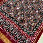 Animal Motifs Star Patan Patola Saree 3